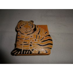 Porte-monnaie Animal / Inde - Cuir