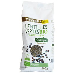 Lentilles vertes de Gascogne /500g