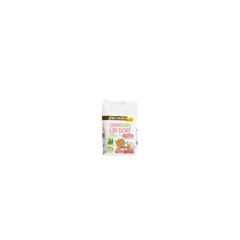 Graines de lin doré bio / 250g