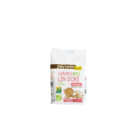 Graines de lin doré bio / 250g
