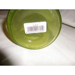 Vase soliflore vert / Inde