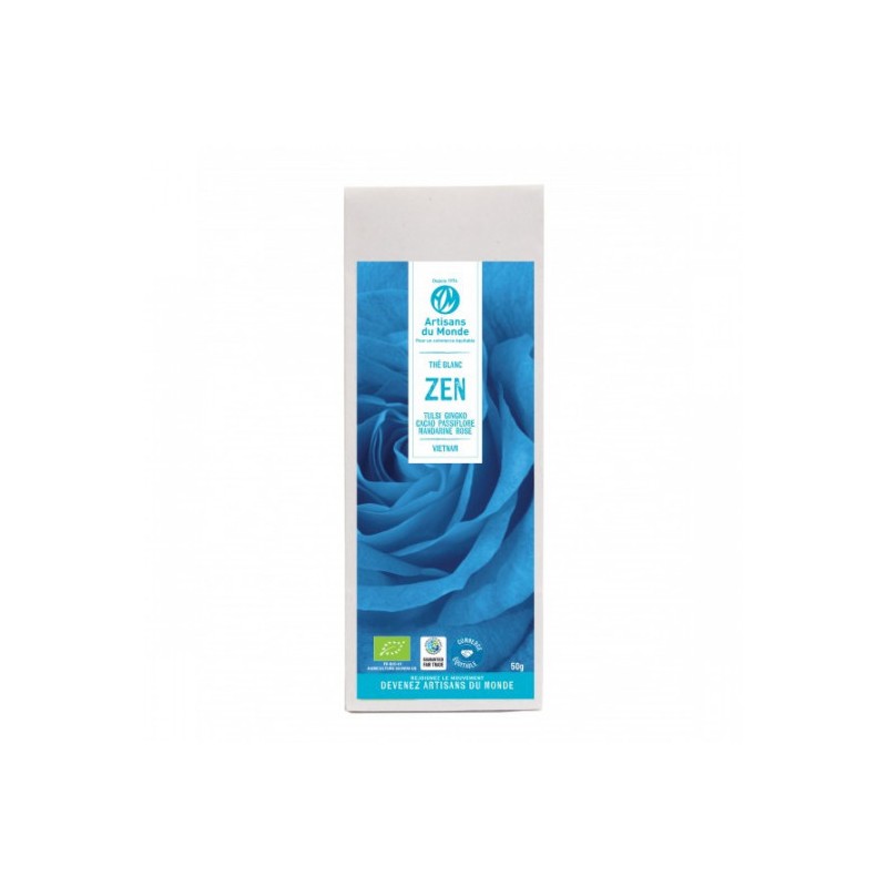 Thé Blanc Tulsi Cacao SolidarMonde / 50g vrac