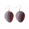 Boucles d'oreilles Capiz / Philippines