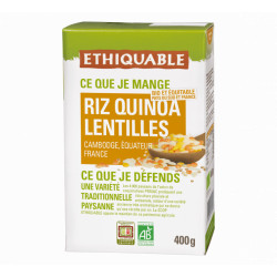Mélange Riz, Quinoa et Lentilles / 500g
