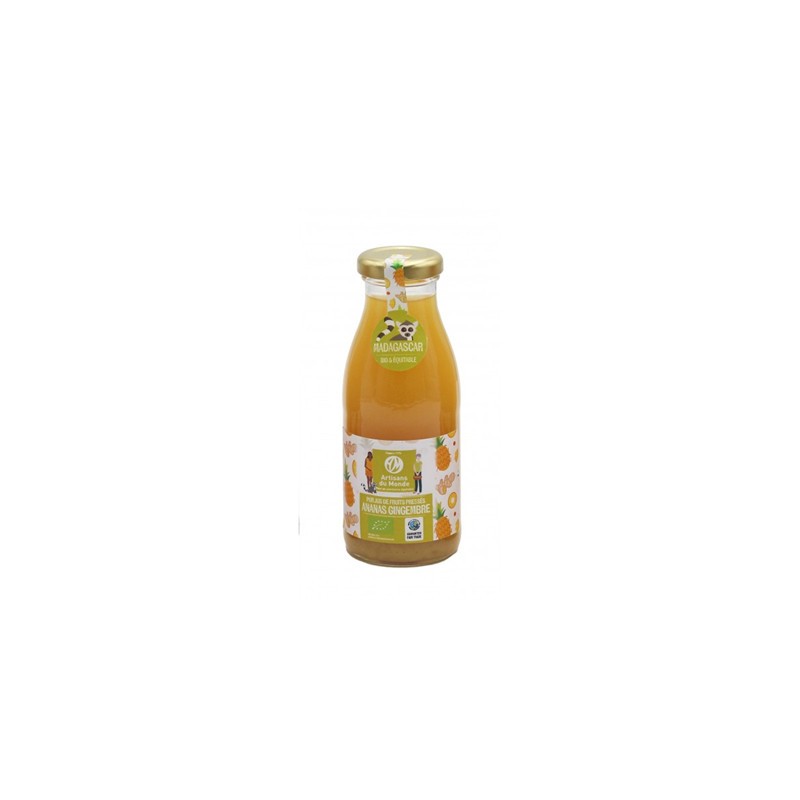 Pur Jus Ananas Gingembre bio Madagascar / 25cl