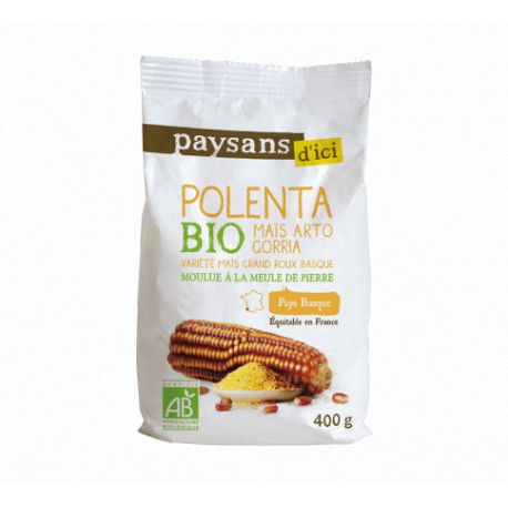 Polenta Bio Paysans d'ici / 400g