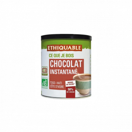 Chocolat Ethiquable Chocolat Instantané / 400g