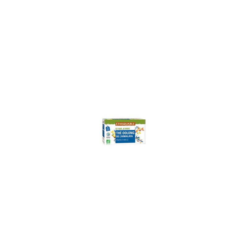 Thé Ethiquable Oolong / 20 sachets