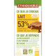 Chocolat Ethiquable Lait 53% Grand Cru / 100g