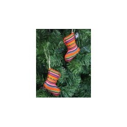 Déco chaussette Noël/ Pérou