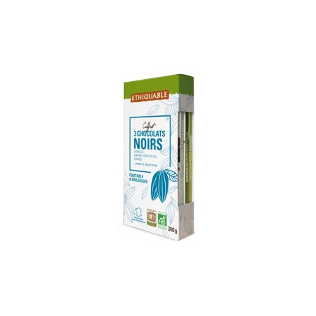 Chocolat Ethiquable noir 74% Cote d'Ivoire / 100g
