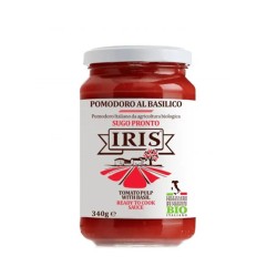 Pulpe de tomate Basilic Iris Bio / 340g