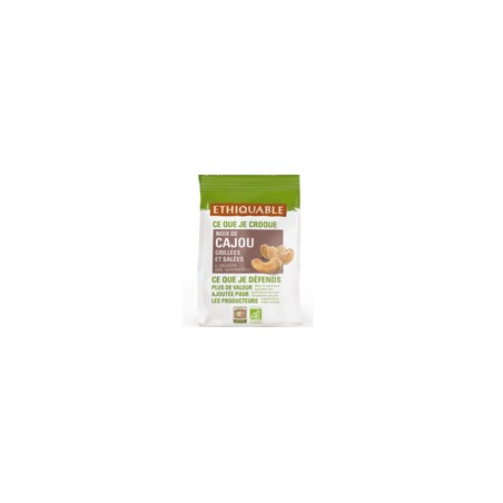 Noix de cajou salées Ethiquable / 125g