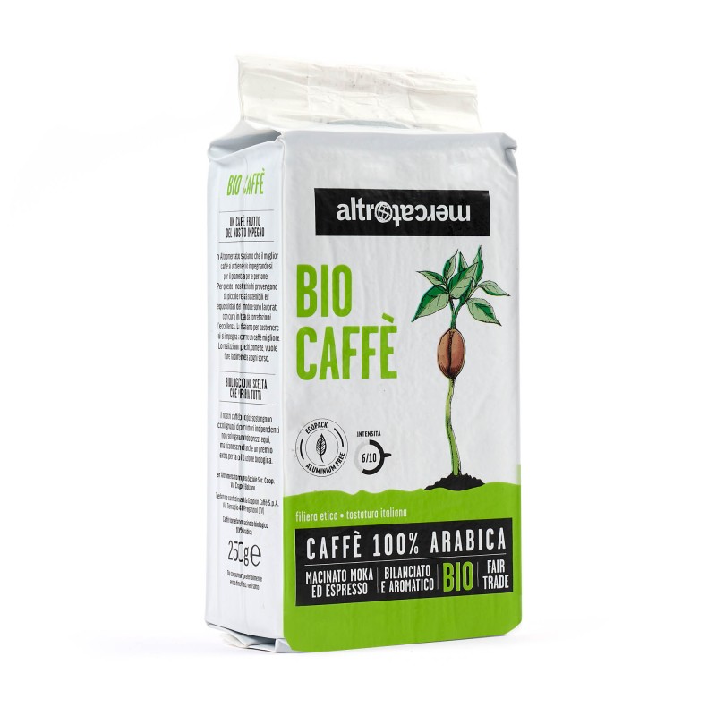 Café moulu 100% arabica bio AltroMercato / 250g