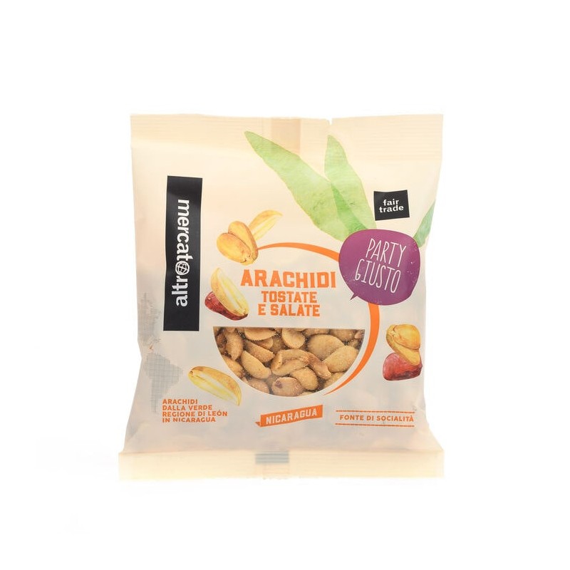 Cacahuètes grillées et salées / 125g