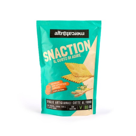 Snack salé crackers au curcuma bio / 150g