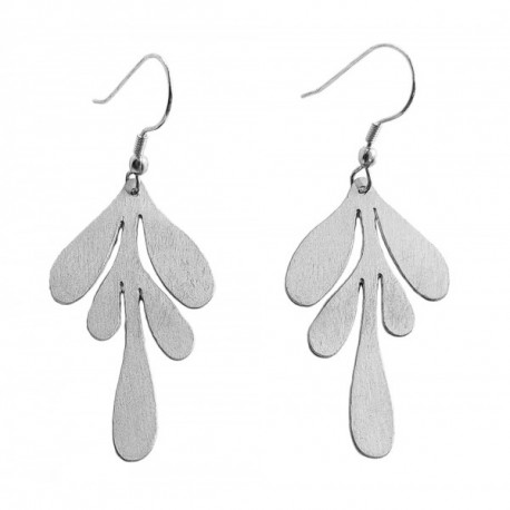 Boucles d'oreilles feuilles / Afrique du sud