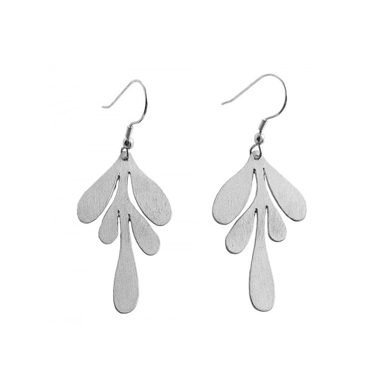 Boucles d'oreilles Halloula / laiton - Inde