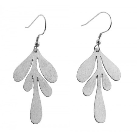 Boucles d'oreilles feuilles / Afrique du sud