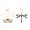 Collier Libellule / laiton - Inde