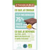 Chocolat Ethiquable 75% coco passion / 100g