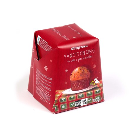 Panettoncino raisins chocolat AltroMercato/ 100g