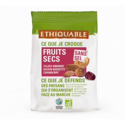 Cajou Amande Noisette Bio Ethiquable / 100g