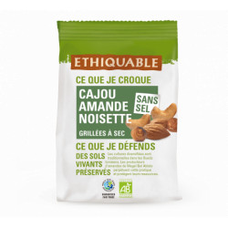 Cajou Amande Noisette Bio Ethiquable / 100g