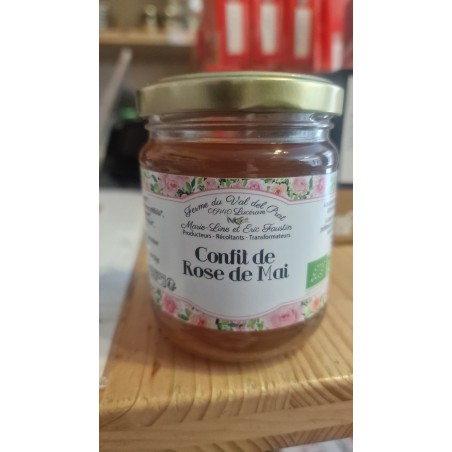 Confit de Rose de Mai Bio / 210g