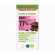 Chocolat Ethiquable noir 77% Inde / 100g