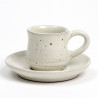 Tasse à café et soucoupe / Céramique - Népal