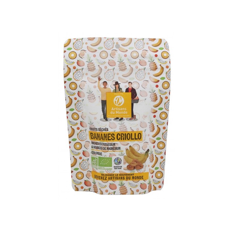 Bananes Criollo séchées Bio / 100g