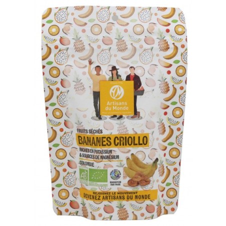 Bananes Criollo séchées Bio / 100g