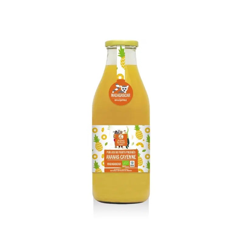 Pur Jus Ananas Cayenne Bio Madagascar / 75cl
