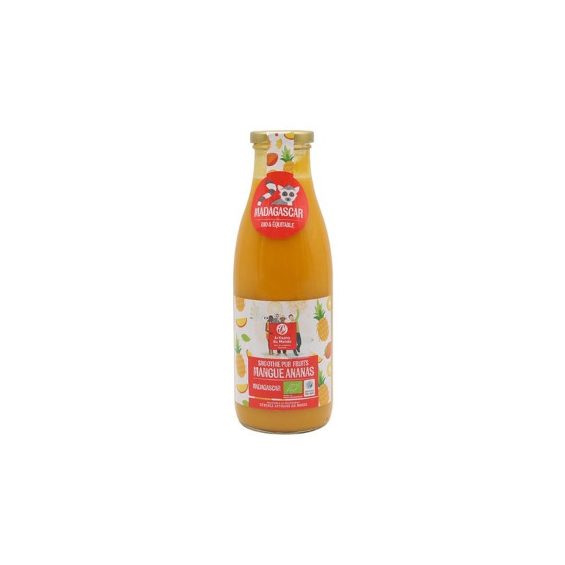 Smoothie Mangue Ananas Bio Madagascar / 75cl