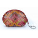 Mini porte-monnaie arrondi / Cuir - Inde