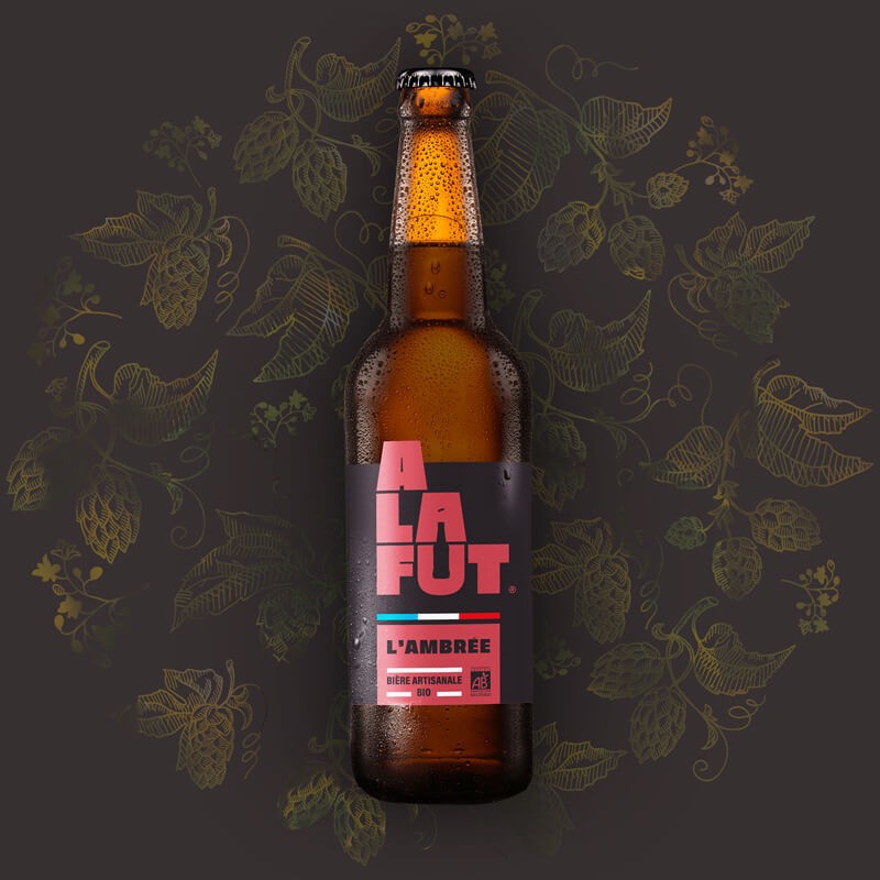 Bière A la fût Ambrée Bio / 75cl