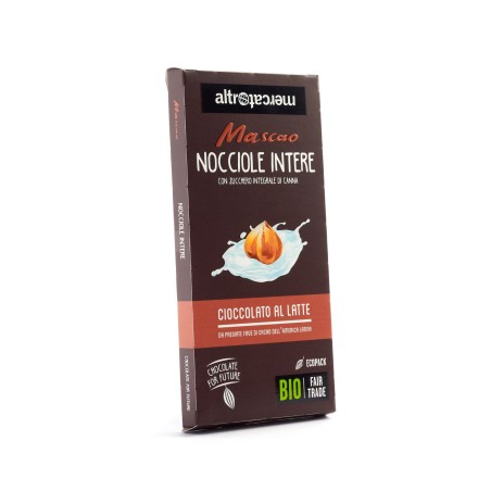 Chocolat Ethiquable Lait Noisettes / 180g