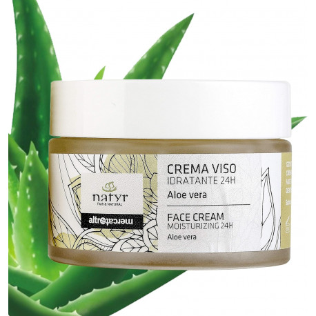 Crème visage hydratante Peaux sèches Natyr / 50ml