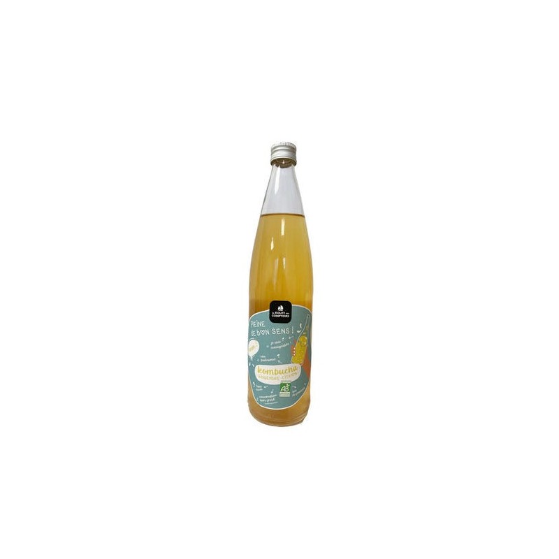Kombucha Gingembre Citron - La route des comptoirs / 75cl