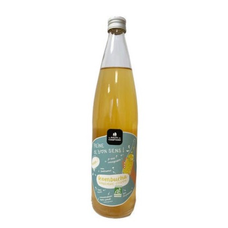 Kombucha Gingembre Citron - La route des comptoirs / 25cl