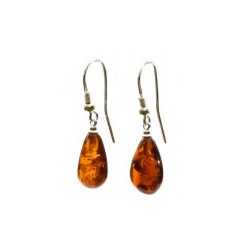 Boucles d'oreilles / Ambre - Lituanie