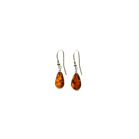 Boucles d'oreilles / Ambre - Lituanie