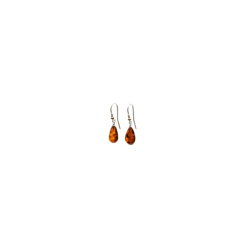 Boucles d'oreilles / Ambre - Lituanie