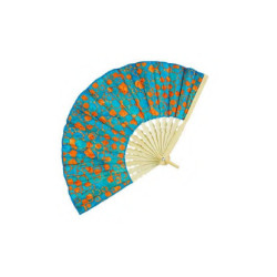 Eventail MM / Bambou et Coton - Indonésie