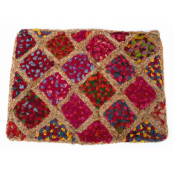 Paillasson 50*40 / Jute et Coton - Inde