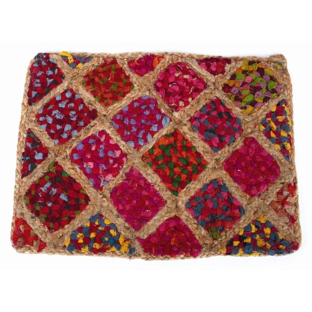 Paillasson 50*40 / Jute et Coton - Inde