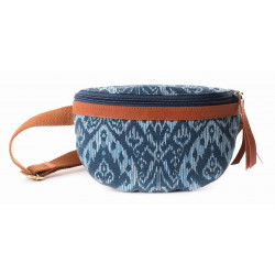 Sac Ceinture / Coton Bio, Cuir de buffle - Inde