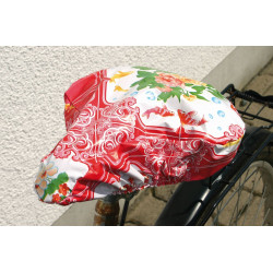 Housse de pluie pour selle à vélo / Sac de riz recyclé - Vietnam