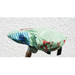 Housse de pluie pour selle à vélo / Sac de riz recyclé - Vietnam